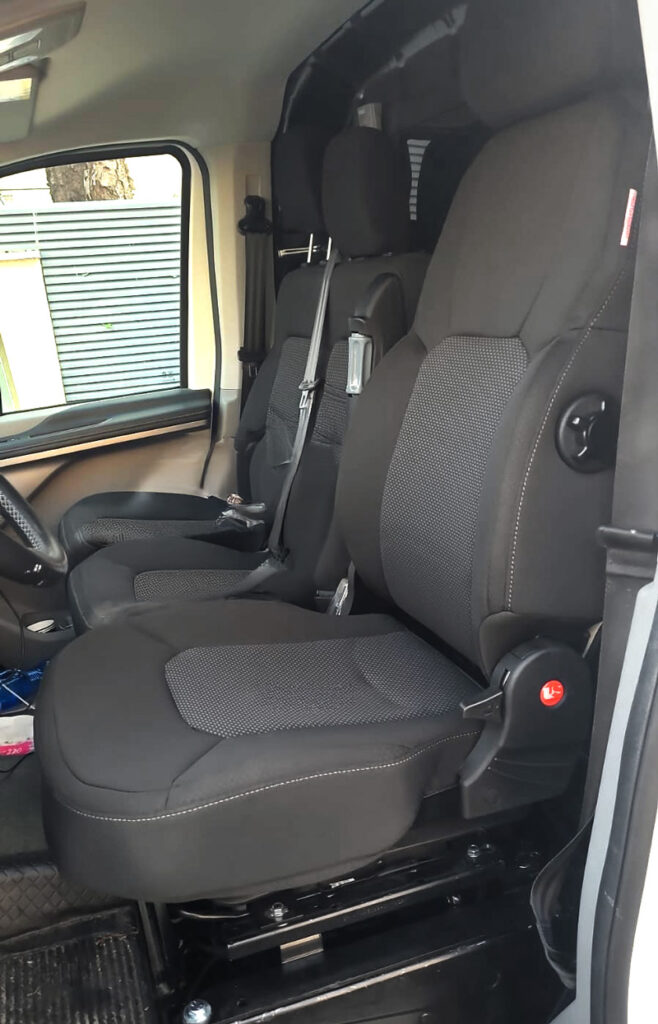 UnitedSeats dealer Asfir provides an air suspension solution for the Maxus electric van