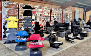 UnitedSeats dealer Tractor Parts at Newark Vintage Tractor Show 2025