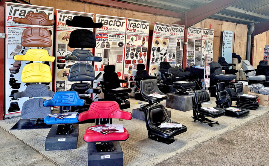 UnitedSeats dealer Tractor Parts at Newark Vintage Tractor Show 2025
