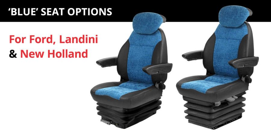 UnitedSeats offers 'blue' seat options for Ford, Landini and New Holland
