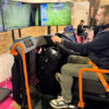 Acreos Simulators fitted with UnitedSeats air LGV90/C8 Pro seat with 3-point seat belt