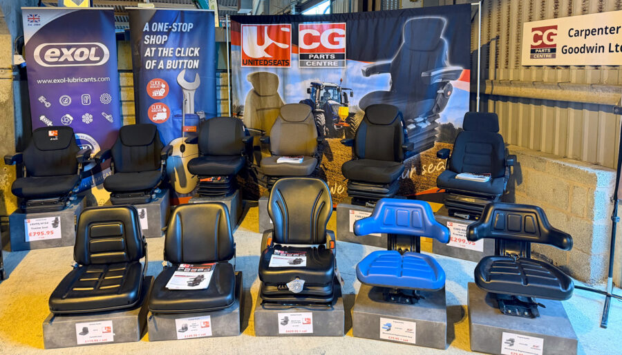 Carpenter Goodwin attend the 2025 Royal Welsh Winter Fair with large range of UnitedSeats