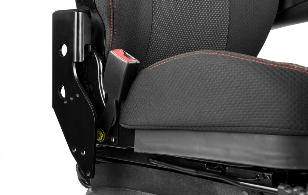 UnitedSeats air seat solutions for Volvo wheeled loaders with CDC controls