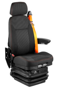 UnitedSeats air seat solutions for Volvo wheeled loaders with CDC controls