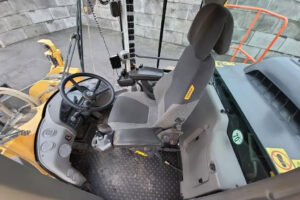 UnitedSeats air seat solutions for Volvo wheeled loaders with CDC controls