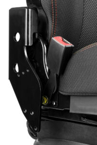 UnitedSeats air seat solutions for Volvo wheeled loaders with CDC controls
