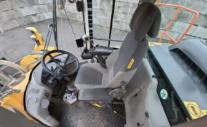 UnitedSeats air seat solutions for Volvo wheeled loaders with CDC controls