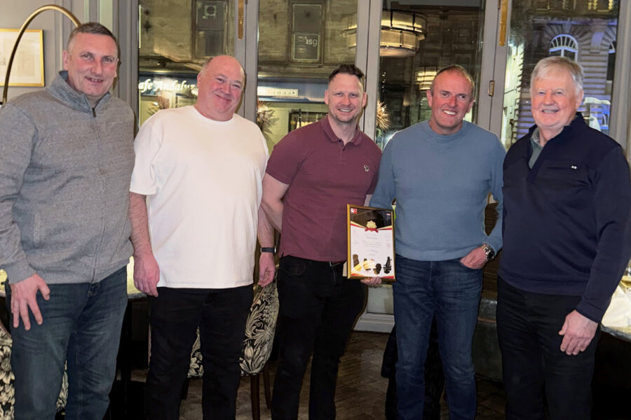 Thomas Scott Seating receives Platinum Award at Glasgow presentation evening