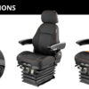 UnitedSeats LGV150 heavy duty air suspension