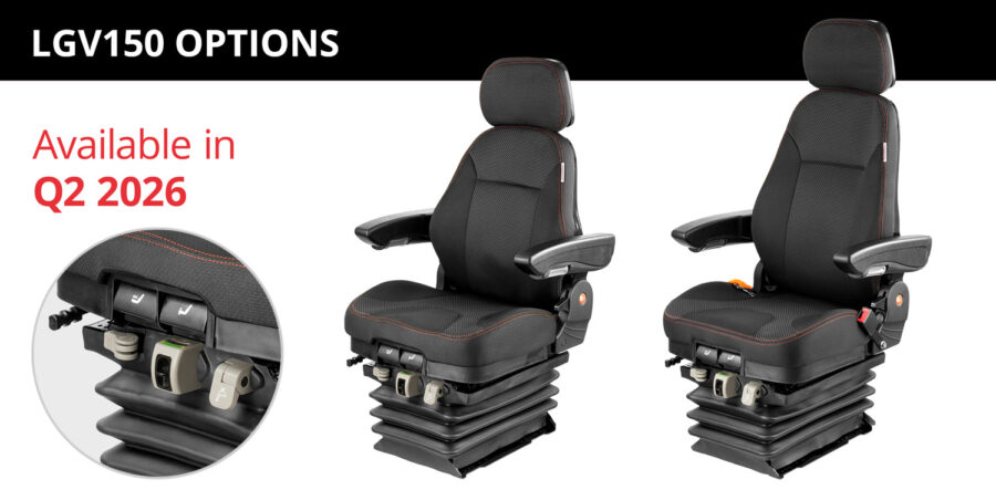 UnitedSeats LGV150 heavy duty air suspension