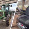 UnitedSeats dealer Asfir successfully installs LGV84/C1 AR air seat in John Deere tractor