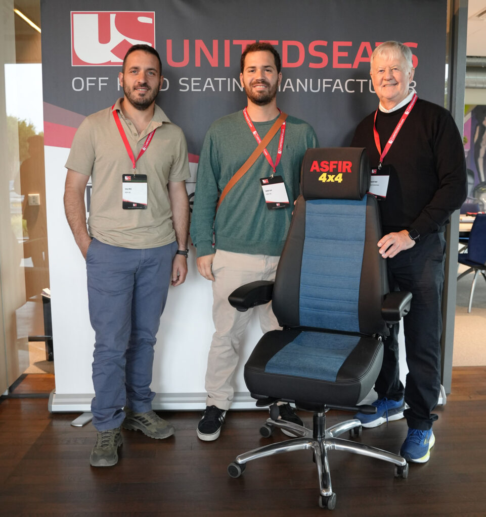 UnitedSeats dealer Asfir achieves John Deere and Bomag installations