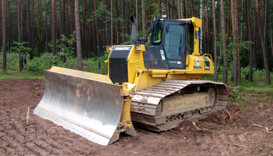 UnitedSeats dealer Seat Systems in Ireland retrofit C8 Pro in Komatsu dozer