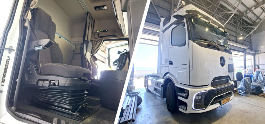 Mercedes customer asks for Voyager C70 seat in new truck