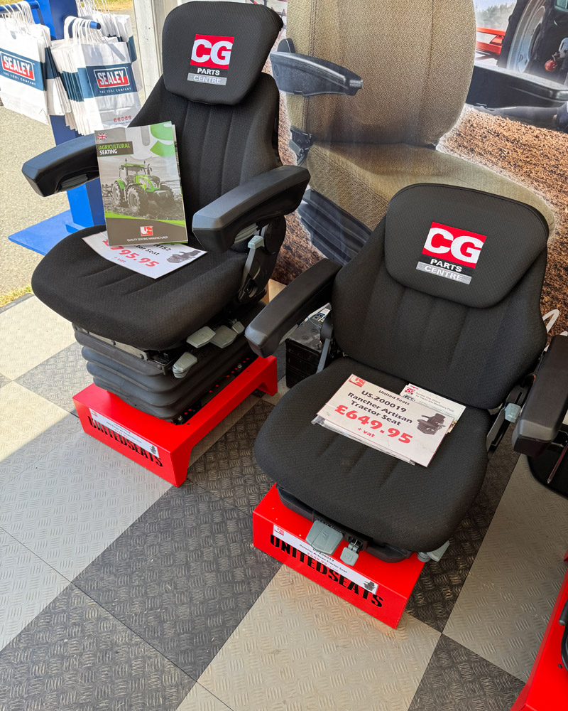UnitedSeats dealer Carpenter Goodwin attends the Royal Welsh show 2026