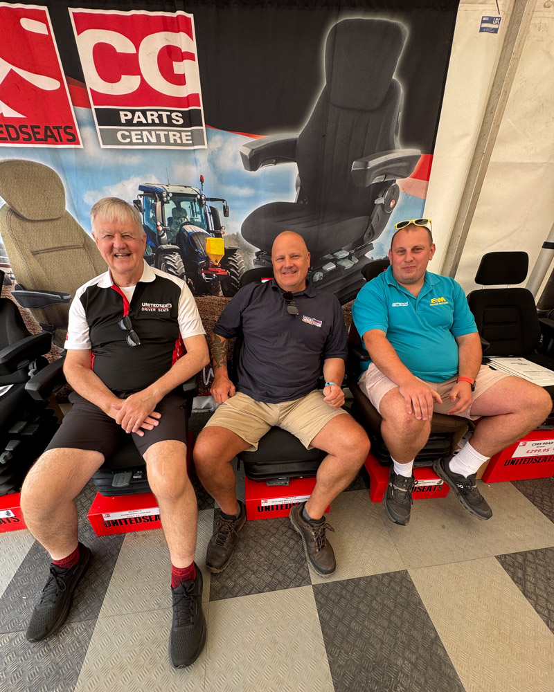 UnitedSeats dealer Carpenter Goodwin attends the Royal Welsh show 2026