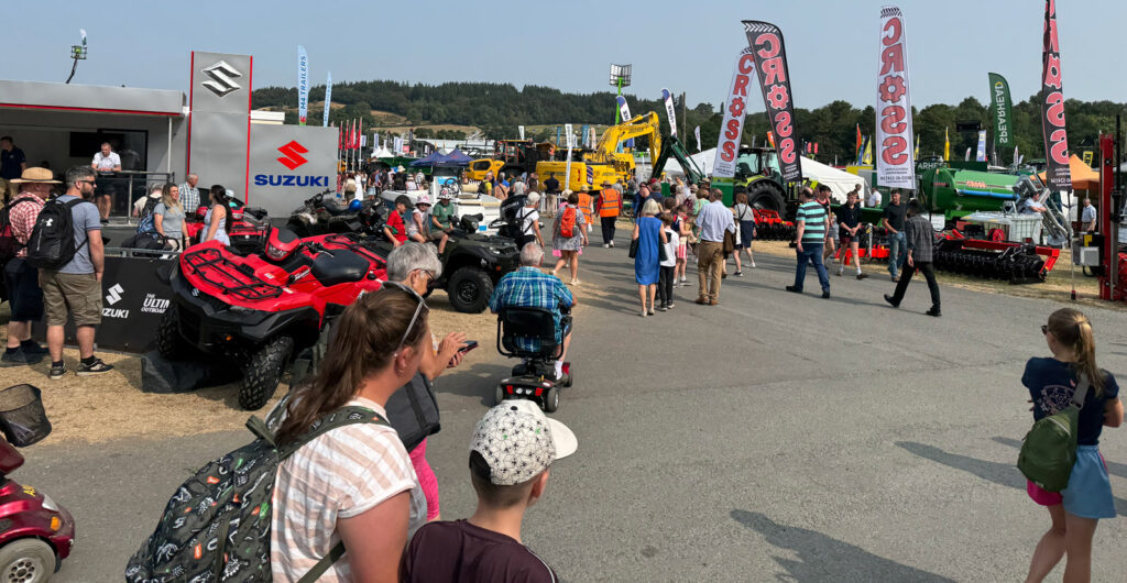 UnitedSeats dealer Carpenter Goodwin attends the Royal Welsh show 2026